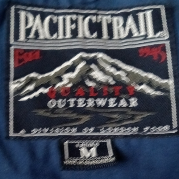 SALE Pacific Trail Royal blue hooded jacket size M - Picture 8 of 8